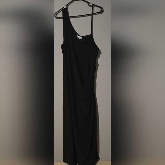 The Drop Women's Lupita Draped One-Shoulder Maxi Dress #706 - Picture 3 of 11